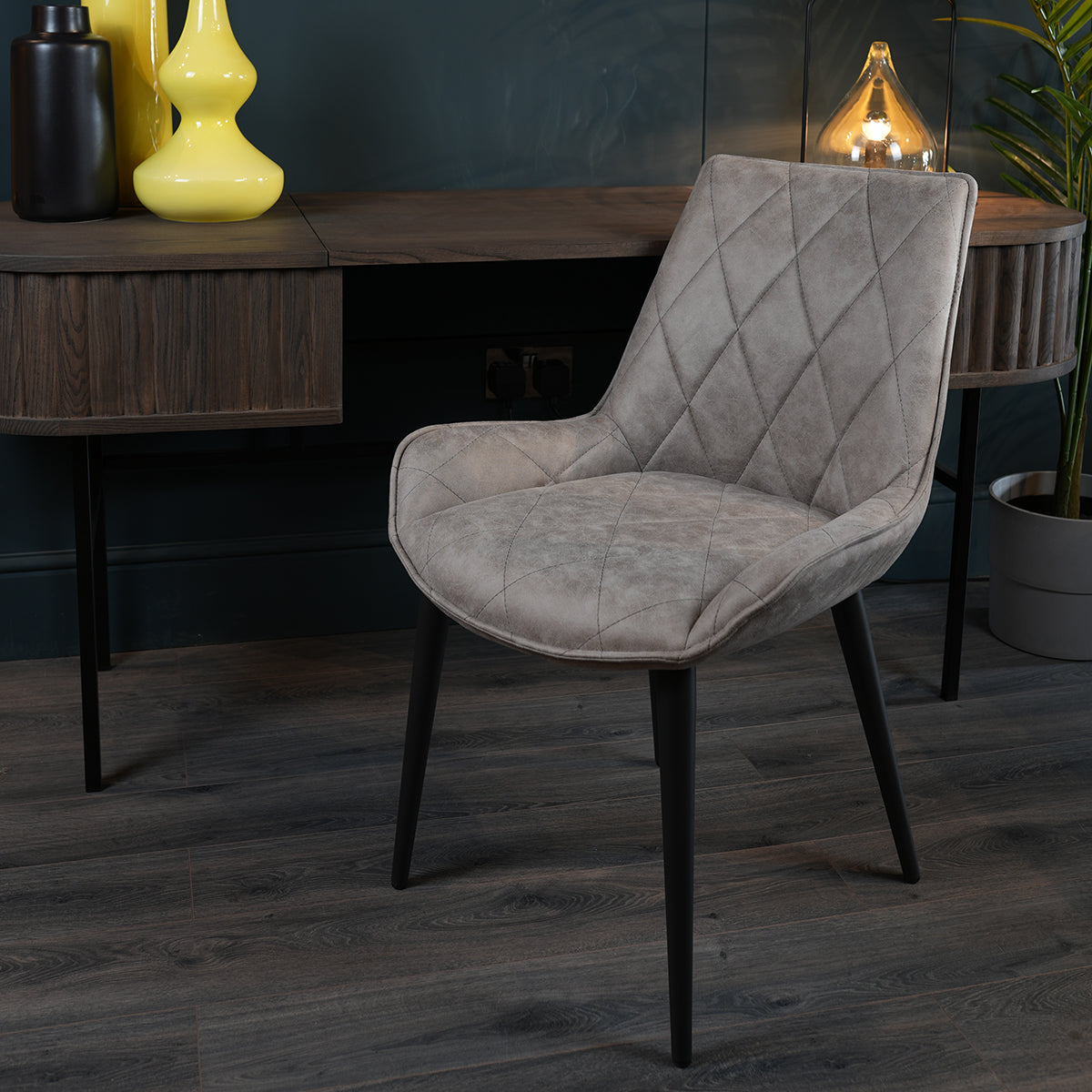 Molly Dining Chair Light Grey