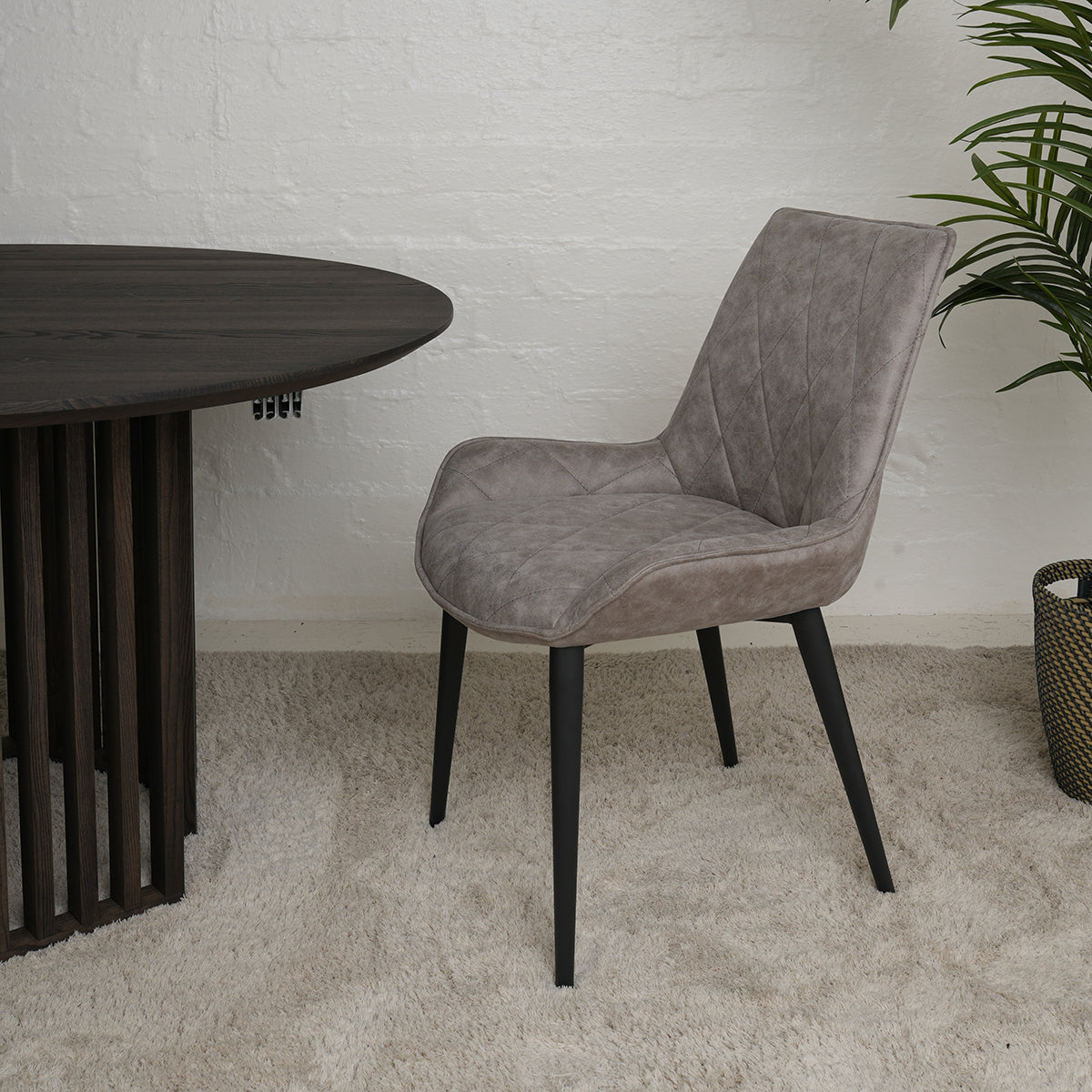 Molly Dining Chair Light Grey