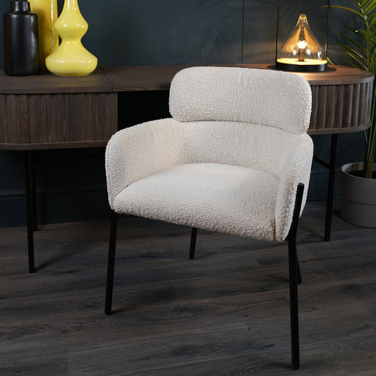 Lily Dining Chair Cream