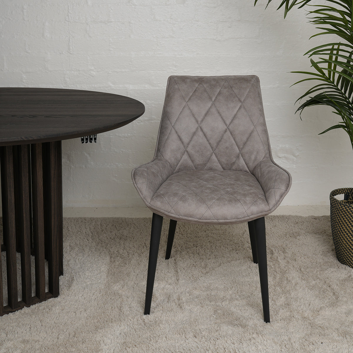 Molly Dining Chair Light Grey