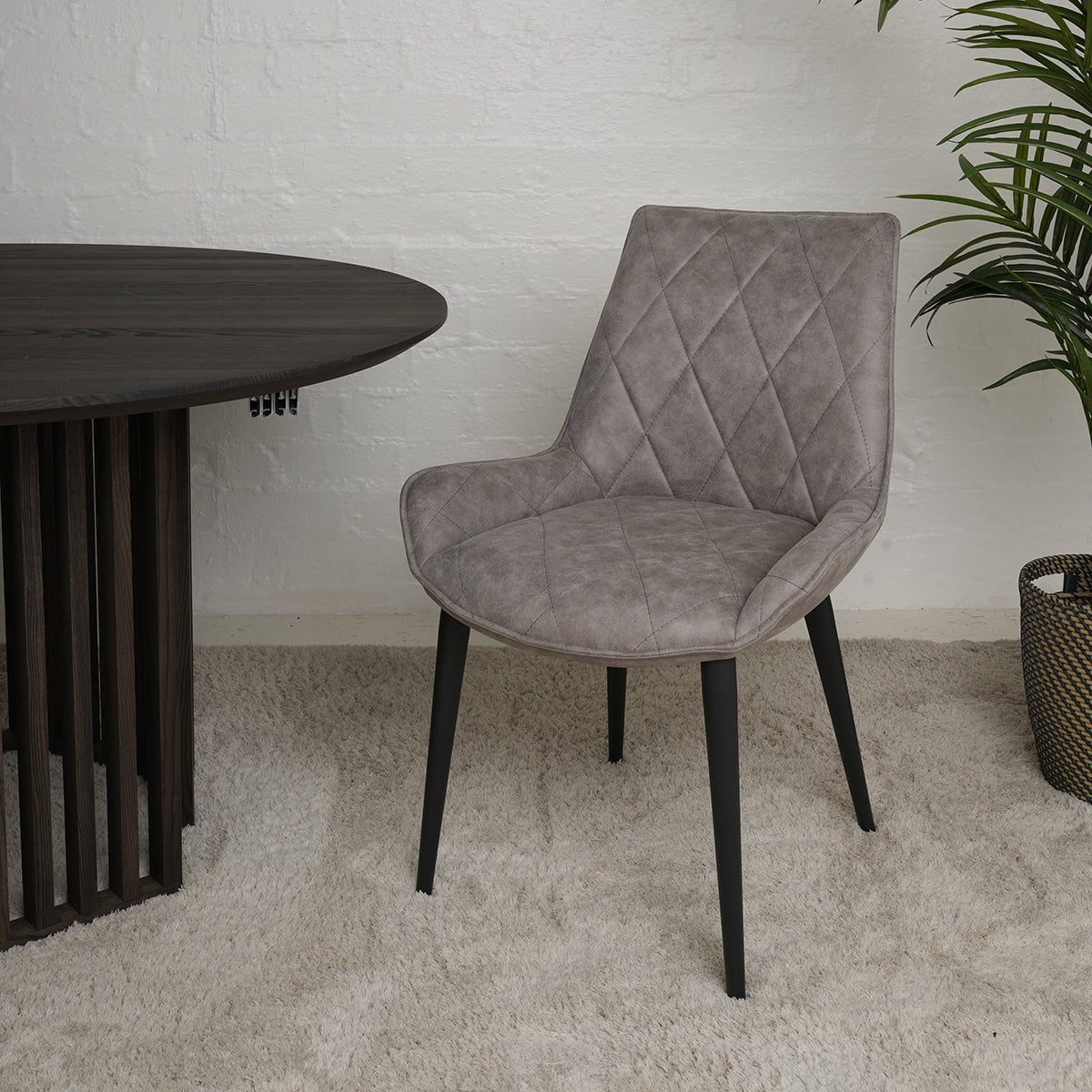 Molly Dining Chair Light Grey