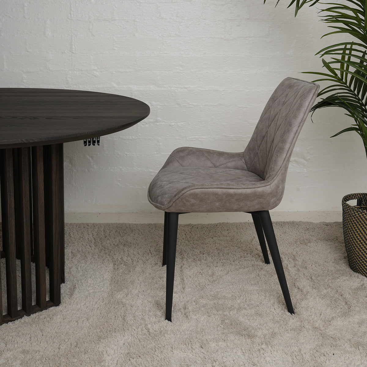 Molly Dining Chair Light Grey